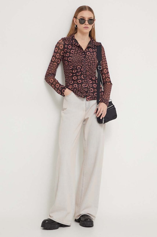 Košulja Desigual 24SWTK48 crna SS24