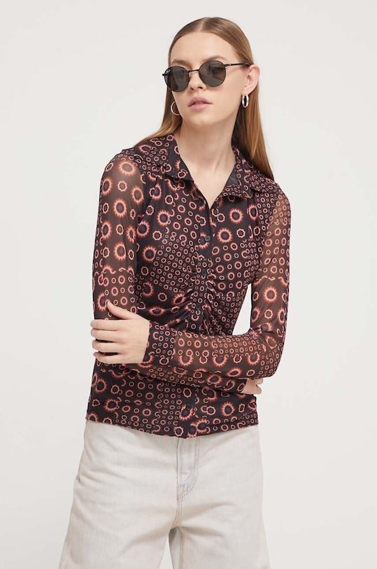 Košulja Desigual crna 24SWTK48