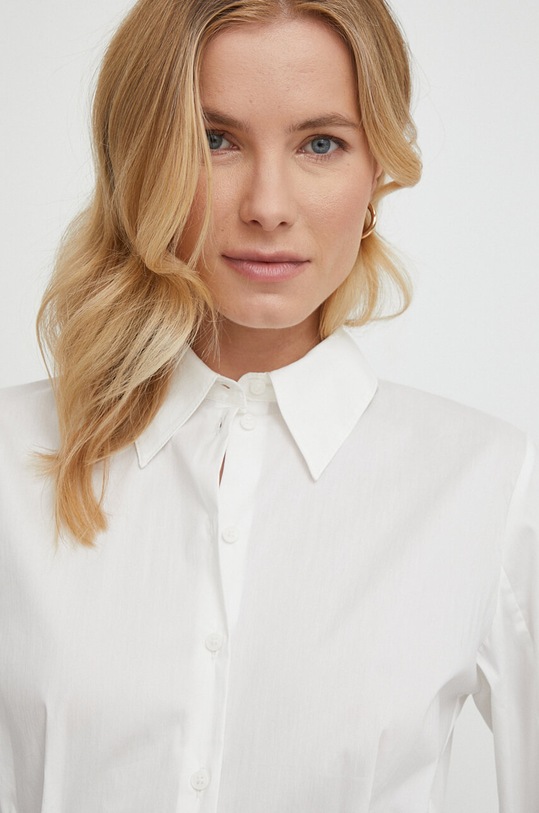 Sisley koszula 50IFLQ068 biały SS24
