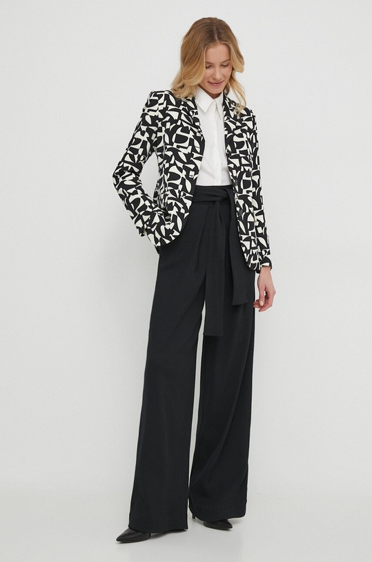 Odzież Sisley koszula 50IFLQ068 biały