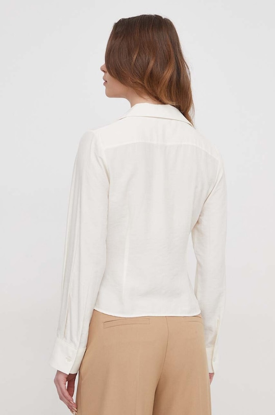 Îmbrăcăminte Sisley camasa 55EBLQ066 bej