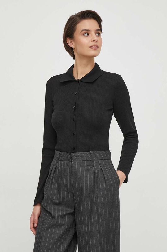 Sisley sweter pozostałe czarny 5UVTLQ069