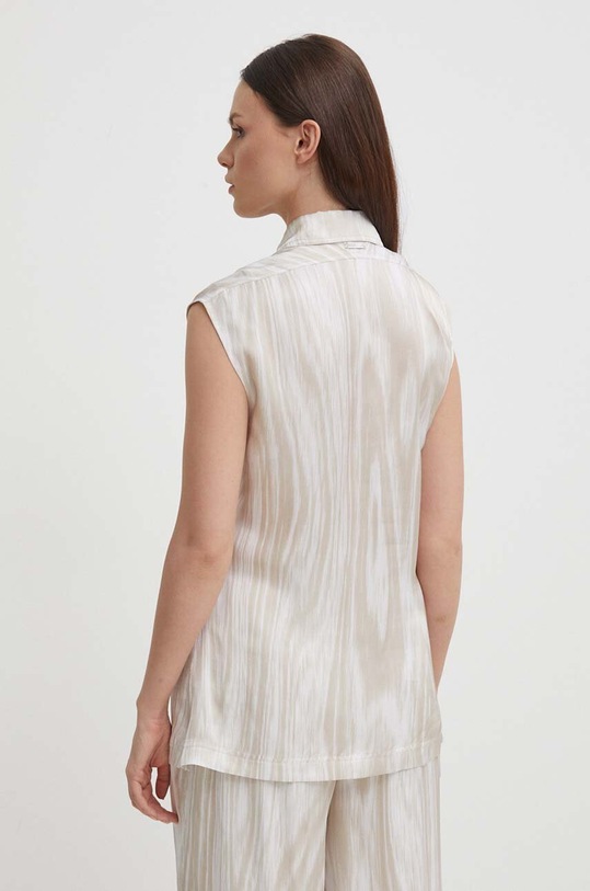 Дрехи Риза Calvin Klein K20K206682 бежов