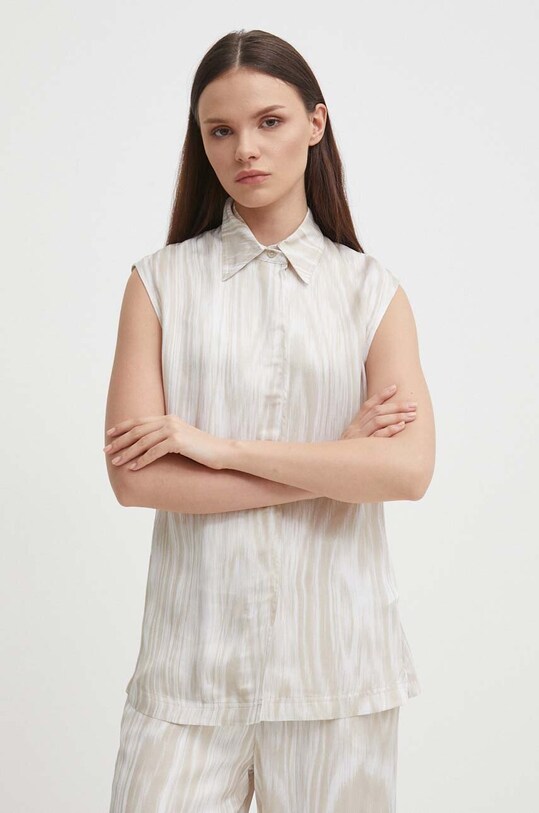 Риза Calvin Klein бежов K20K206682