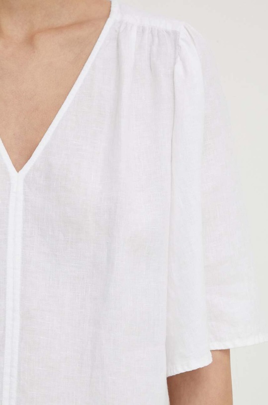 Marc O'Polo bluza din in 403130541115 alb