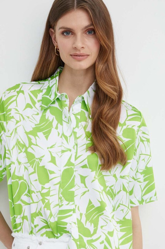 MICHAEL Michael Kors camasa verde MS440MBB0M