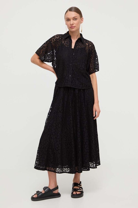 Рубашка MICHAEL Michael Kors MS440NM3TQ чёрный SS24