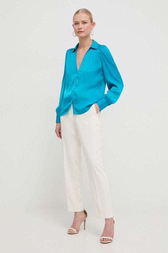 Košeľa Morgan CECIL jednofarebný modrá CECIL.CURACAO