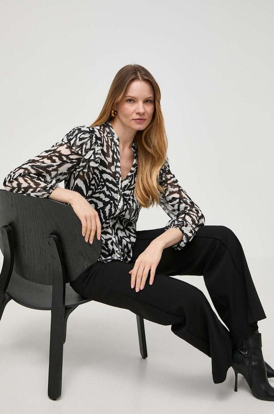 Morgan koszula CURRY.F czarny CURRY.F.MULTICO