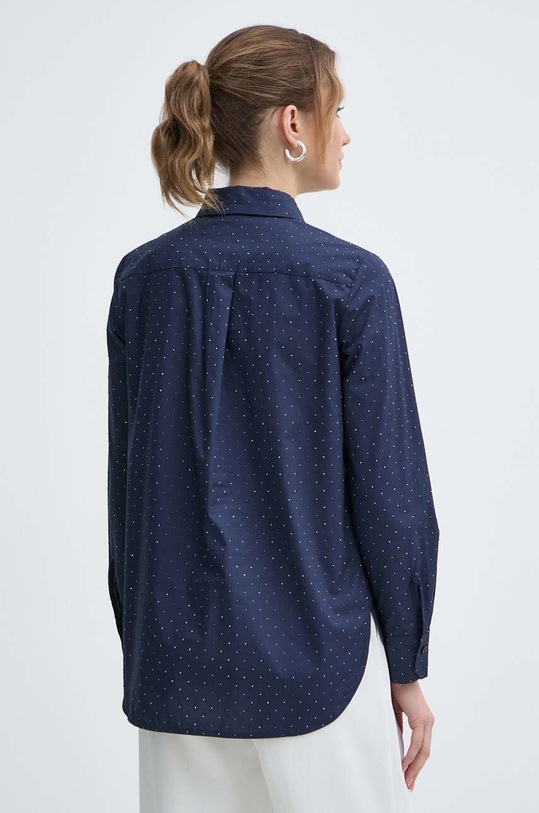 Odzież Marella koszula bawełniana 2413111045200 granatowy