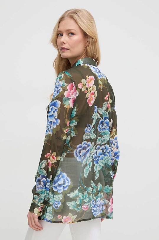 Odzież Guess koszula CLOUIS W3GH97.WDW82 zielony