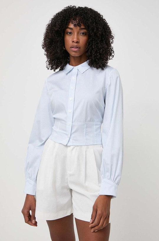 Guess koszula MONICA wzorzyste niebieski W4GH80.WG700