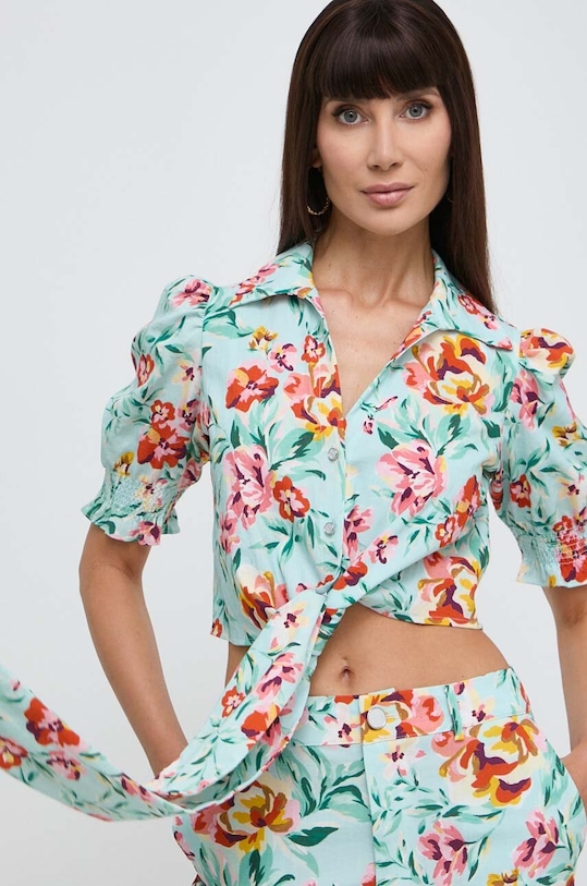 Guess koszula ADELE zielony W4GH42.WG4G0