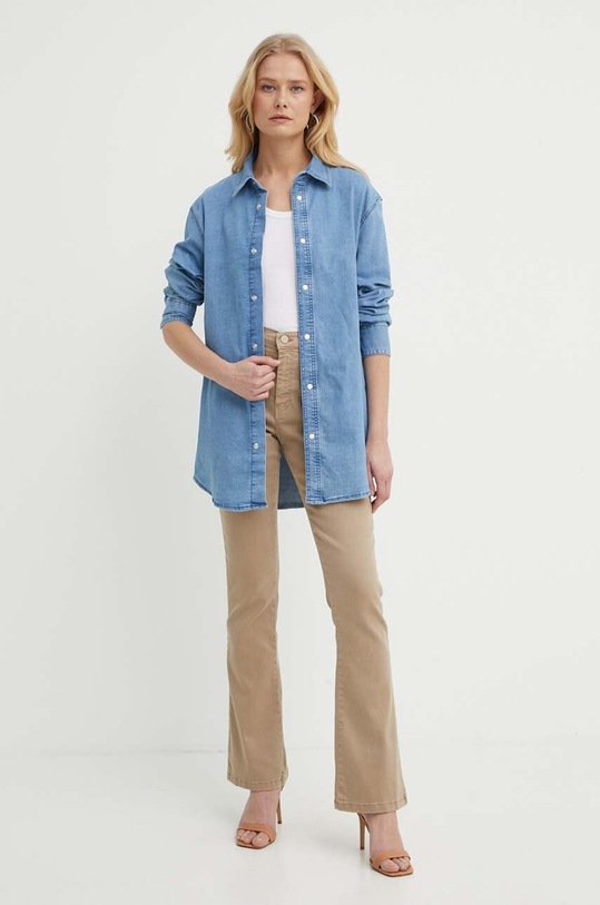 Guess koszula jeansowa ROMINA W4GH93.D5CJ1 niebieski SS24