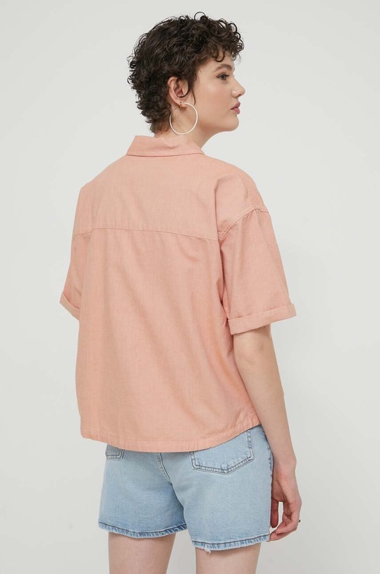 Îmbrăcăminte Vans camasa din bumbac VN000F74CR51 portocaliu