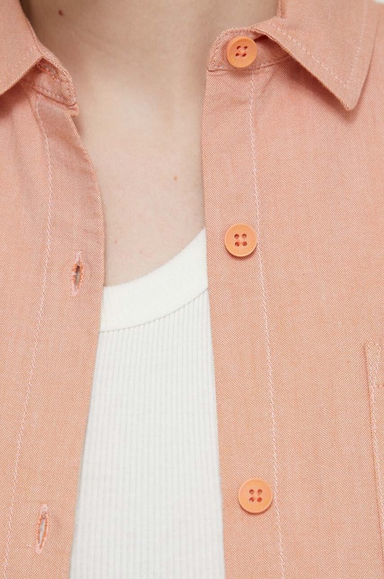 Vans camasa din bumbac VN000F74CR51 portocaliu