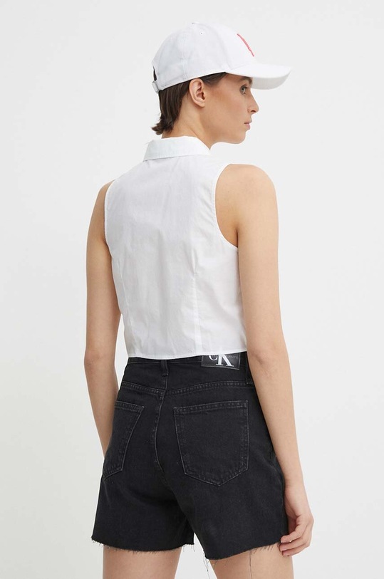 Odzież Calvin Klein Jeans koszula J20J223129 biały