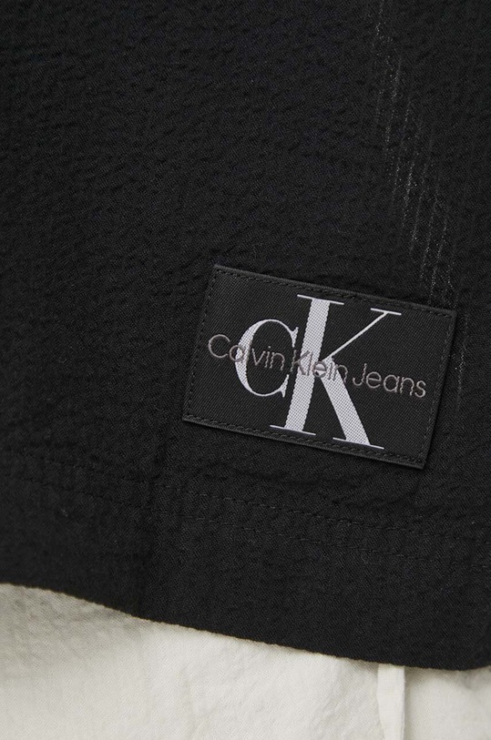 Calvin Klein Jeans koszula bawełniana J20J223426 czarny
