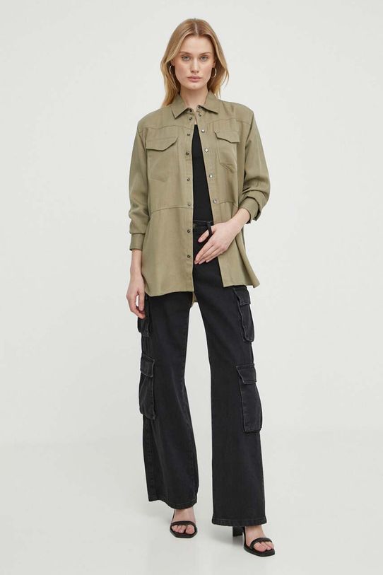 Košulja G-Star Raw D24440.D521 zelena SS24