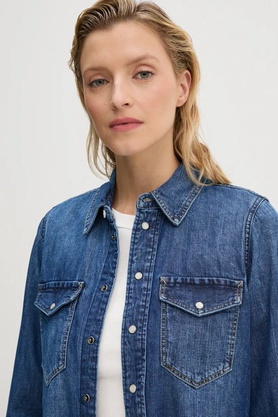 G-Star Raw koszula jeansowa niebieski D24343.D252