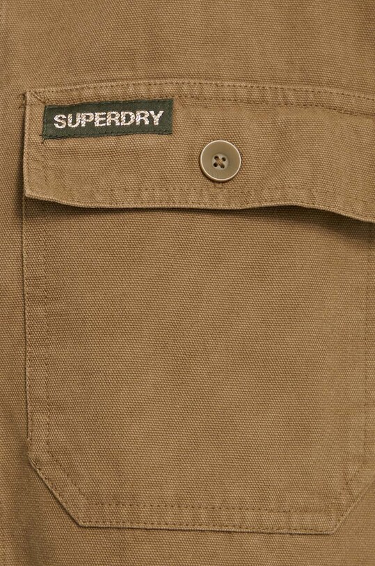 Бавовняна сорочка Superdry W4010427A.03O зелений