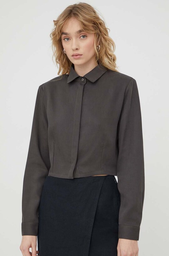 Рубашка Saint Body casual серый SB.410