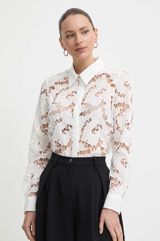 Košile Morgan COCONU regular béžová COCONU.OFF.WHITE