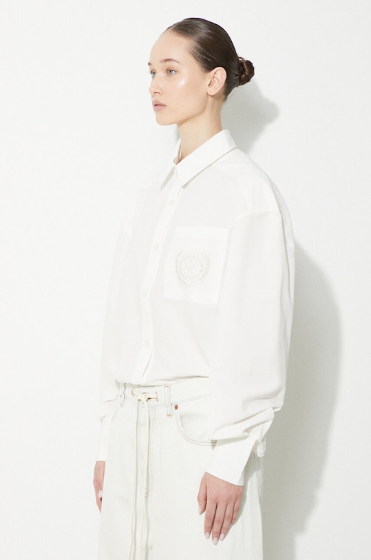 Košulja Reebok LTD AB x RBK Tailored Shirt bež RWGA001C99FAB0016100