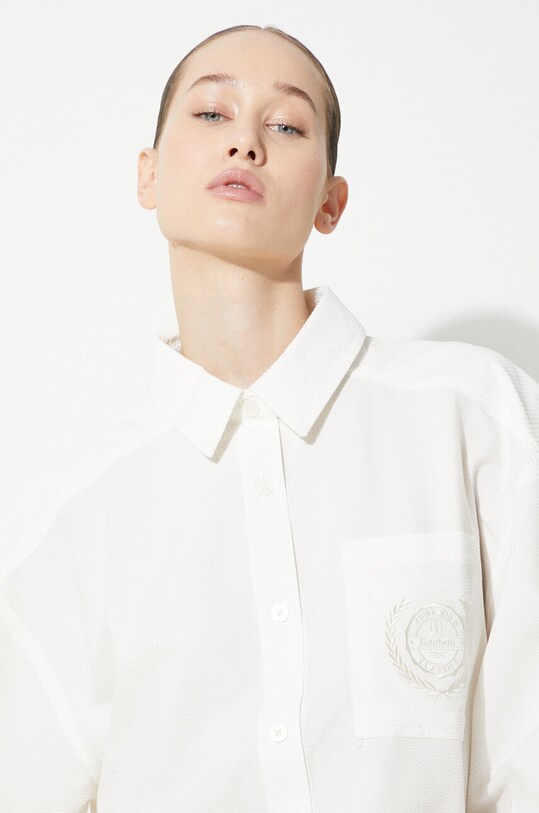 Reebok LTD camasa AB x RBK Tailored Shirt RWGA001C99FAB0016100 bej