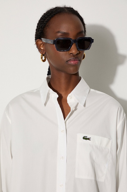 Lacoste cotton shirt CF7706 white