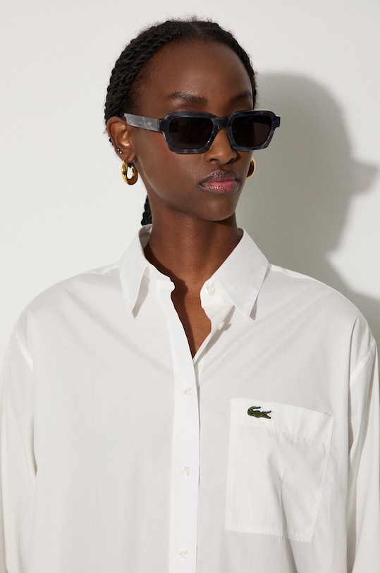 Lacoste cotton shirt CF7706 white