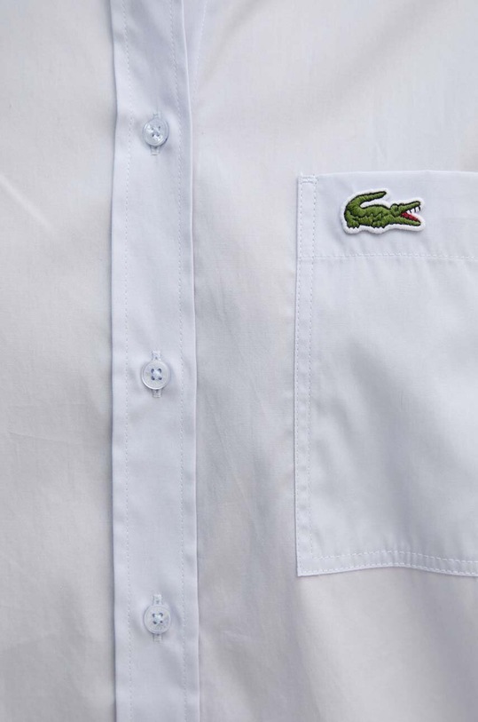 Lacoste camasa din bumbac albastru CF7706