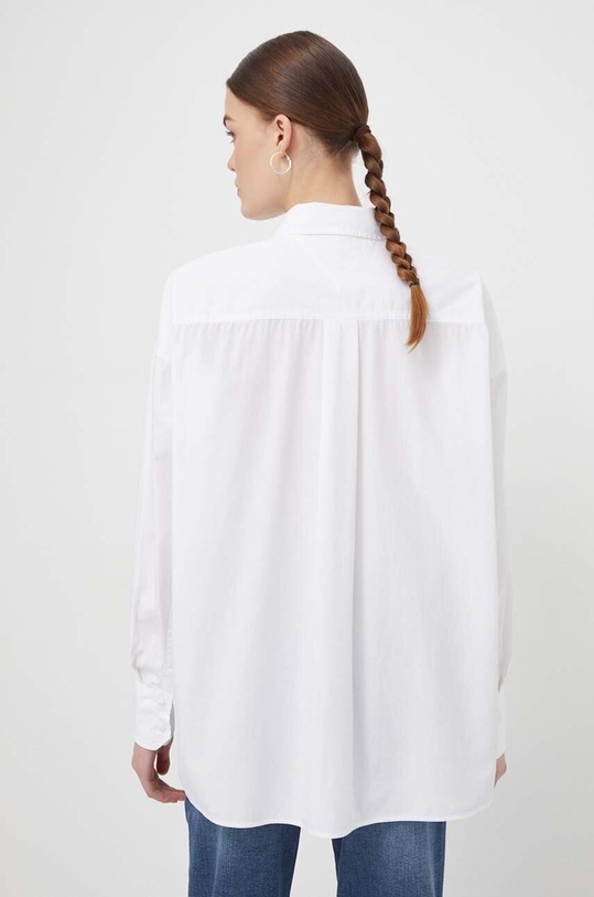 Odzież Tommy Jeans koszula bawełniana DW0DW17803 biały