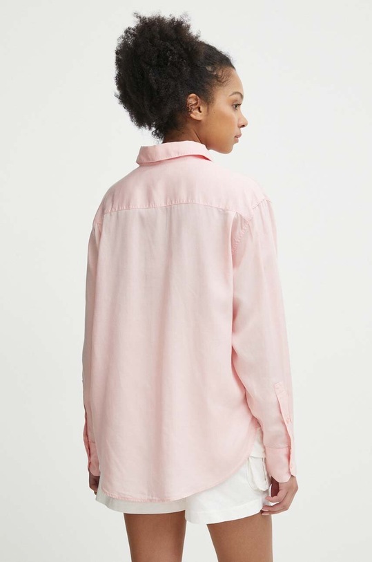 Odzież Lacoste koszula CF3404 różowy