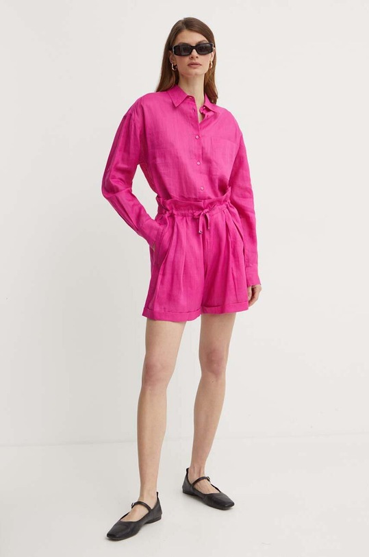 Košulja Boss Orange 50511766 roza SS24