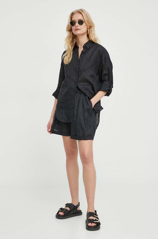 BOSS Orange koszula 50511766 czarny SS24