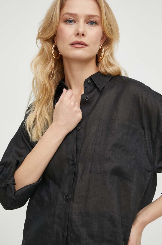 BOSS Orange koszula czarny 50511766