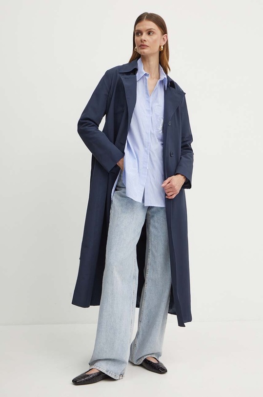 MAX&Co. koszula bawełniana 2416111063200 niebieski SS24