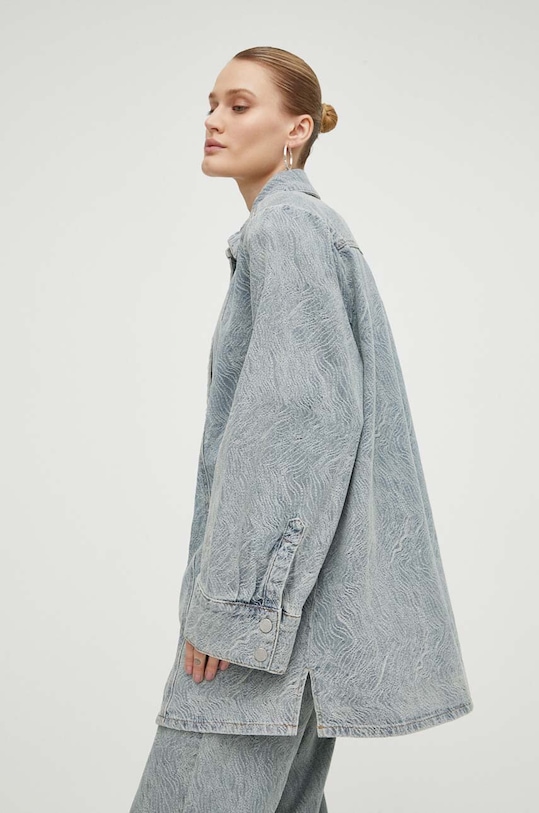 Gestuz koszula regular niebieski 10908941