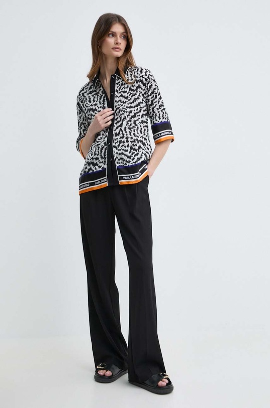 Karl Lagerfeld koszula 241W1605 multicolor SS24