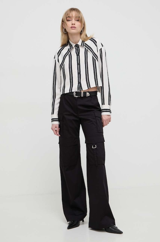 Košeľa IRO WM18FABANA béžová SS24