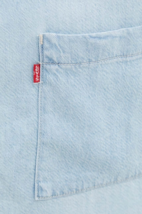 Levi's camasa jeans A7175 albastru