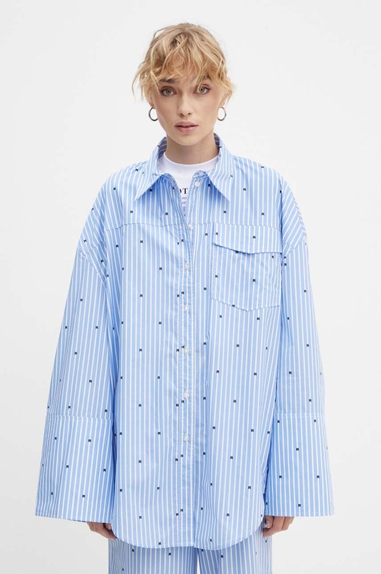 Bavlněná košile Rotate modrá 1124992975