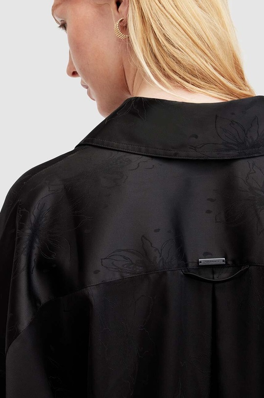 Ruházat AllSaints ing CHARLI JACQ SHIRT W084PA fekete
