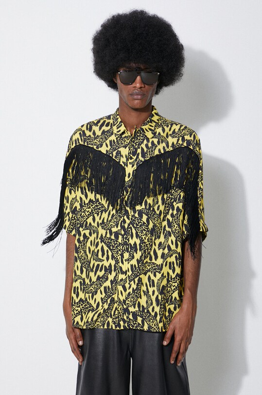 Fiorucci shirt Banimalier Print Fringed Shirt