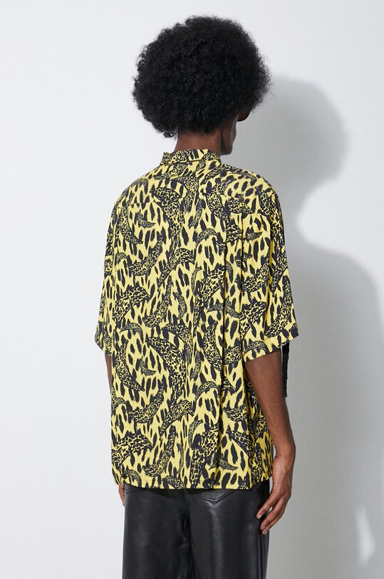 Одежда Рубашка Fiorucci Banimalier Print Fringed Shirt M01FPTSH054VI01YW02 жёлтый