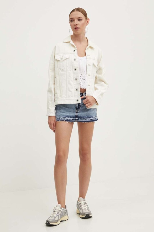 Hollister Co. top KI340.3253.100 alb SS24