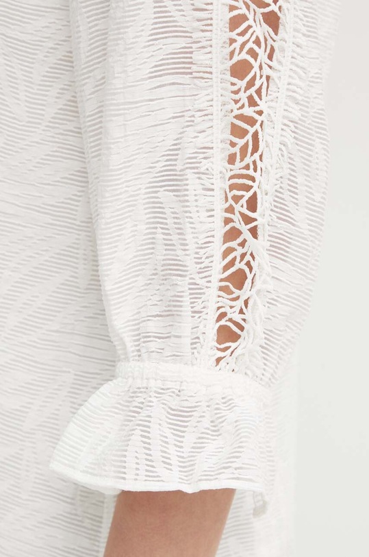 Bruuns Bazaar bluzka MacluraBBImiras blouse BBW3995 biały