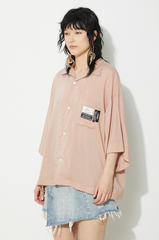 Undercover shirt beige UC1D1401.2