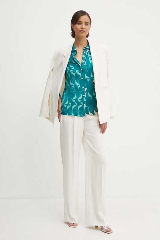 La Petite Française koszula CHANDELLE PFCHANDELLE turkusowy SS24
